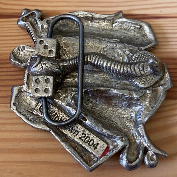 Belt Buckle “Death Before Dishonor” - Picture 3 of 4